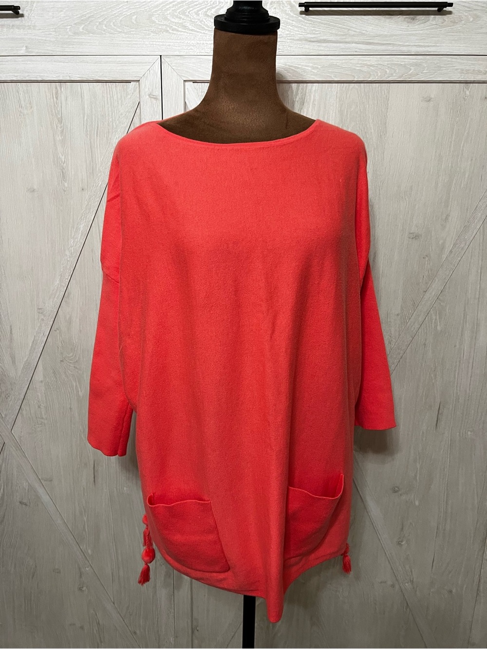 Lilly Pulitzer Elba CoolMax Tassel Tunic Sweater S